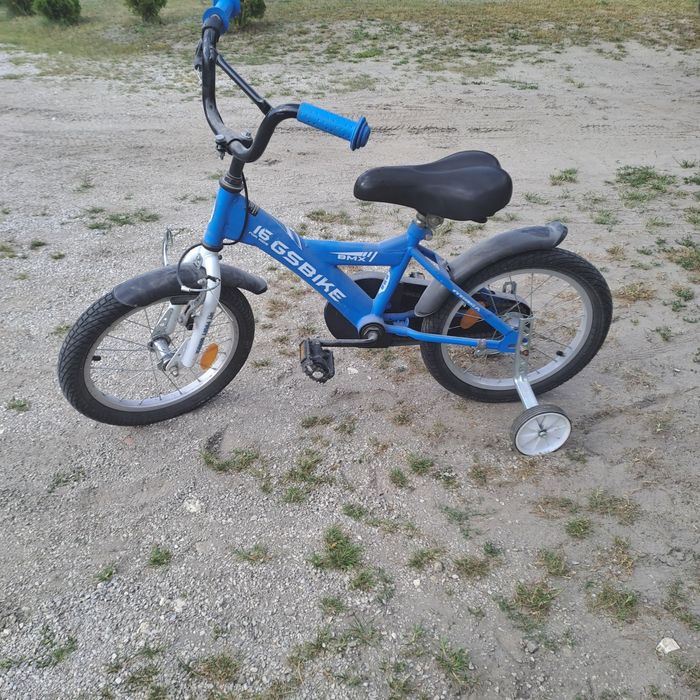Rower niebieski 16 bmx