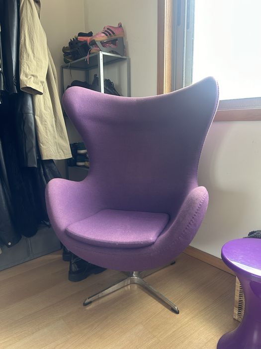 Poltrona Egg -  Arne Jacobsen - réplica