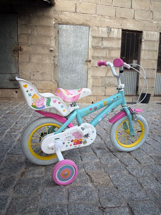 Bicicleta da porquinha peppa