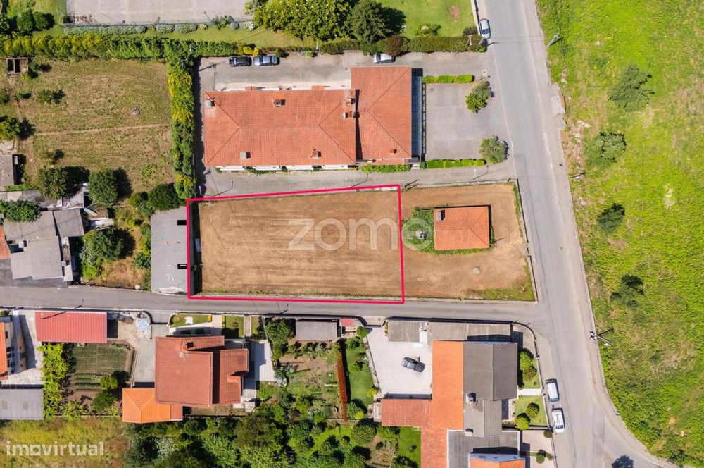 Terreno para construção com 836 m2 em Manhente - Barcelos — Manhente, Braga