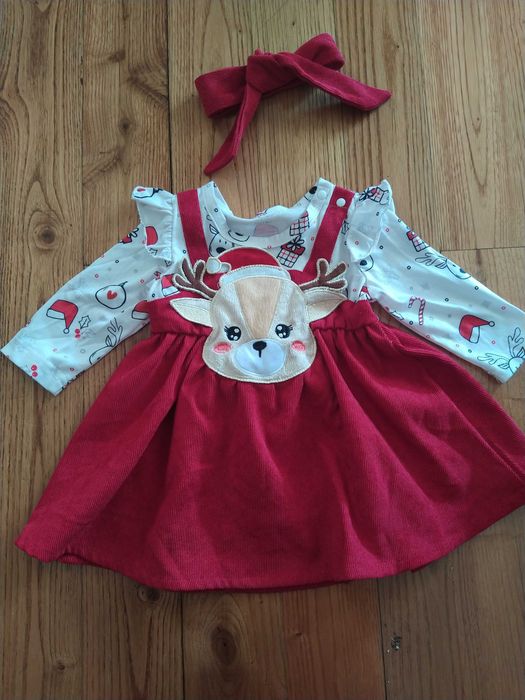 Vestido bebe natalício