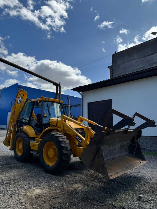 Гідромолот оренда на базі екскаватора-навантажувача JCB 4CX