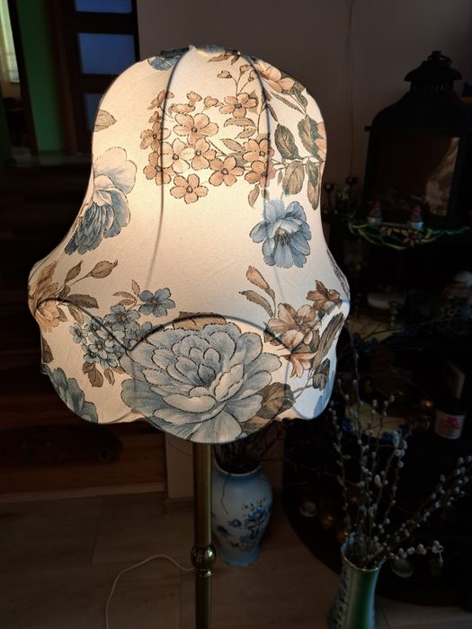 Lampa mosiądz , stojaca