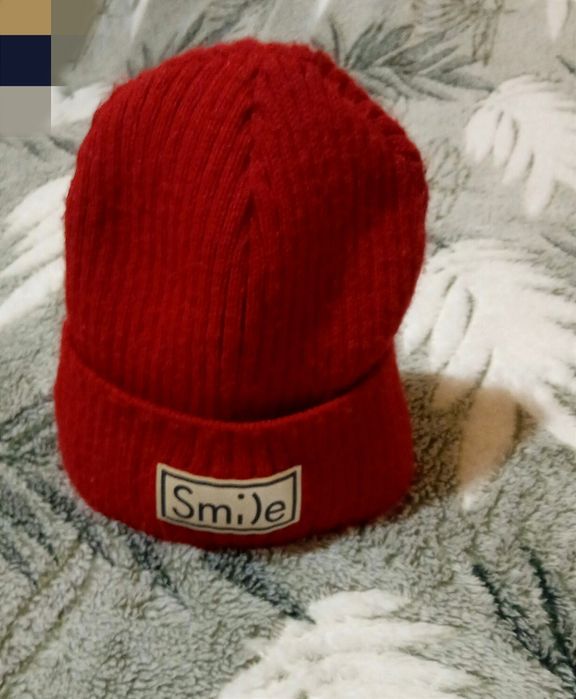 Шапка женская, тёплая