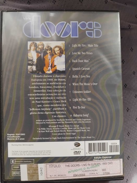 The Doors live in Europe