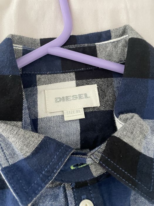 koszula meska diesel w kratke