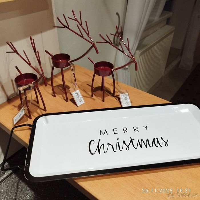 Металева таця піднос sinsay декор