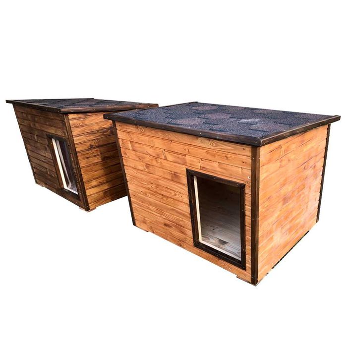 Буда утеплена 85, 95см | Буди для Ротвейлера, Стаффа, Вівчарки, Алабая