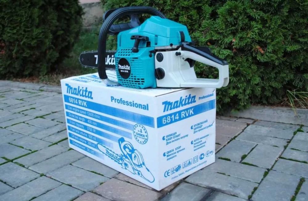 Оригинальная бензопила "MAKITA 6814 RVK высокое качество