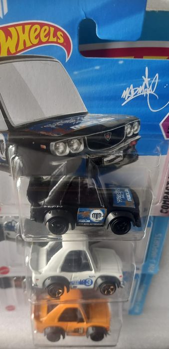 Conjunto 3 mazda RX-3 Hot Wheels