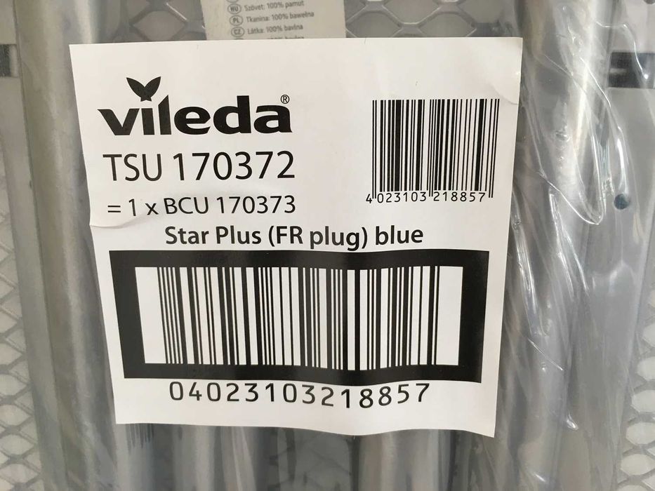 Deska do prasowania VILEDA Star Plus 120 x 38 cm z gniazdkiem Nowa