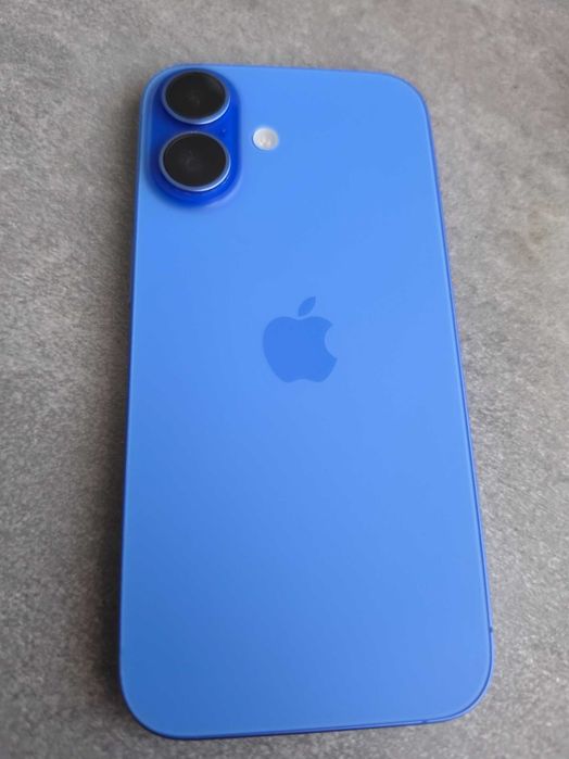 Smartfon APLLE iPhone 16 128GB Ultramaryna, pojemność baterii 100%