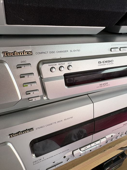 Potężna Wieża Technics SC-EH760 | MAX ZESTAW: 4 Kolumny + Satelity!