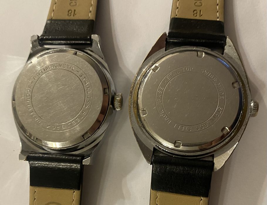 Dois Relogios mecânicos, CADAUX Super de luxe, calendar, PHILIPS DE LUXE