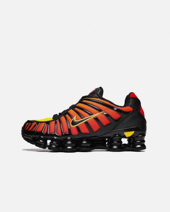 Кросівки Nike Shox TL Black/Amarillo premium