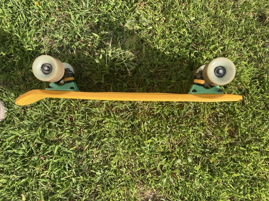 Penny Board/ mini skate amarelo da Oxelo