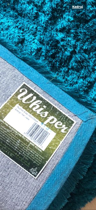 Dywan shaggy szmaragdowy 160x230