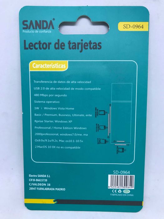 Mini Pen USB leitor de múltiplos cartões de memória (Micro SD/MS/etc)428963062864957441