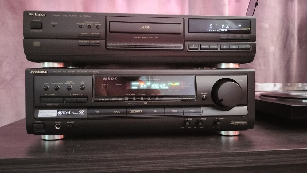 Wieża Technics Amplituner CD
