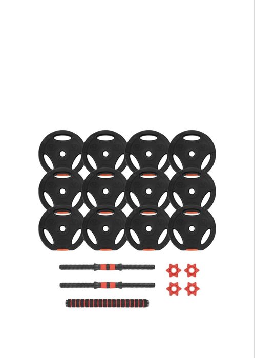 Conjunto de Halteres Barbela 30Kg