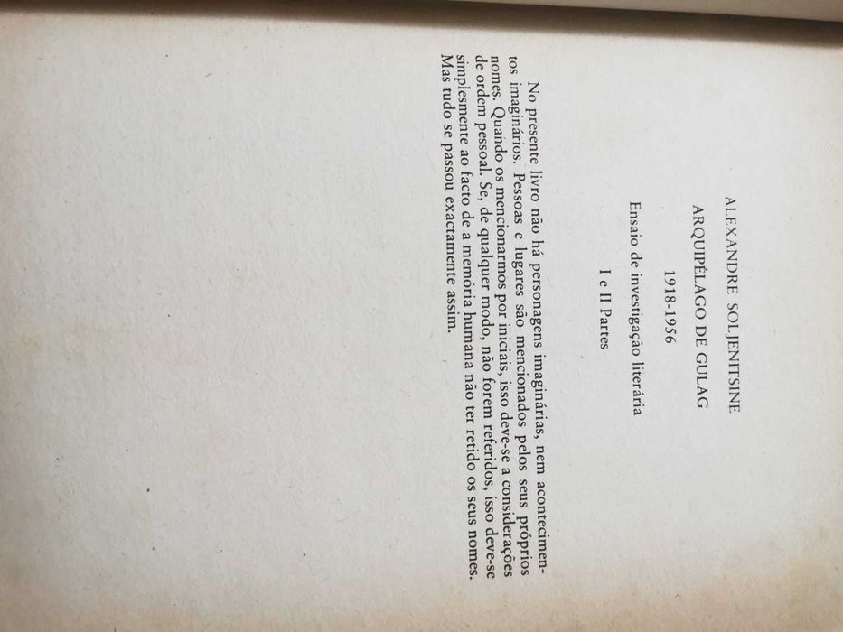 Arquipélago Gulag (Volume I) - Alexandre Soljenitsine