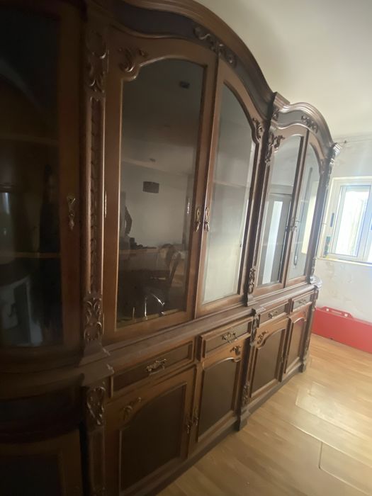 Movel sala em nogueira