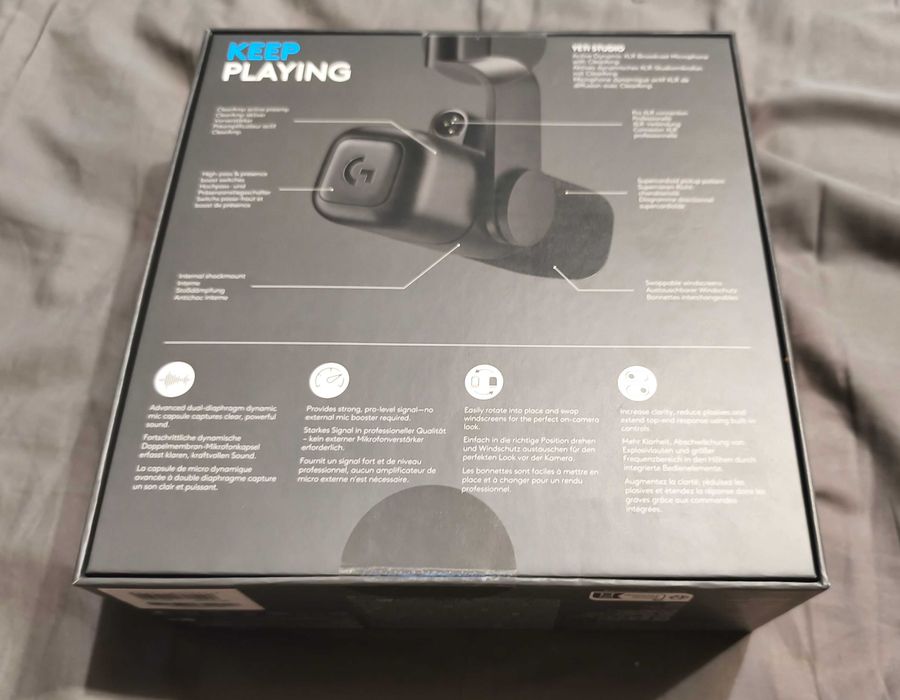 Logitech Yeti Studio - aktywny dynamiczny mikrofon transmisyjny