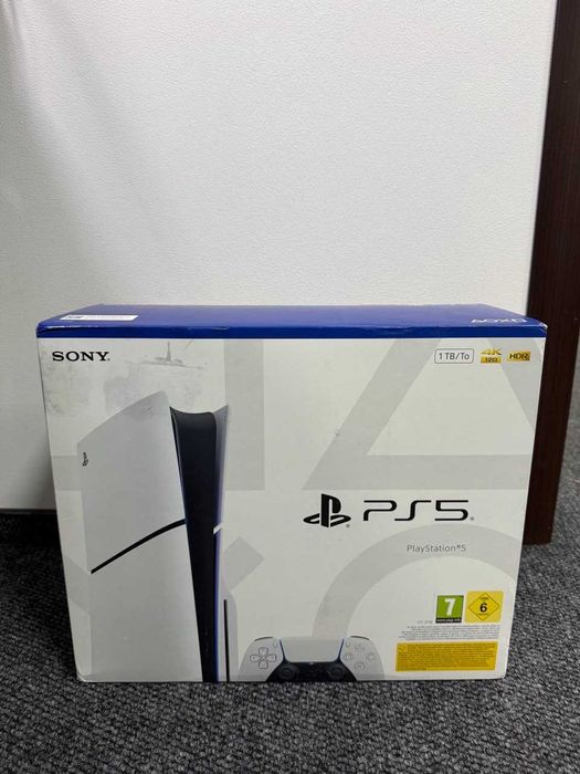 Sony PlayStation 5 (PS5) 1TB — нова, запакована