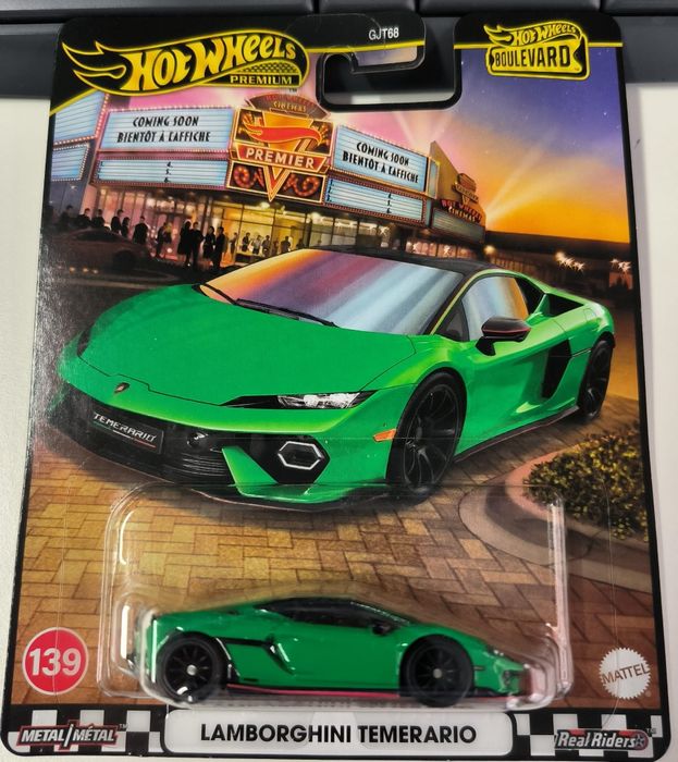 Hot Wheels Lamborghini Temerario Boulevard  139