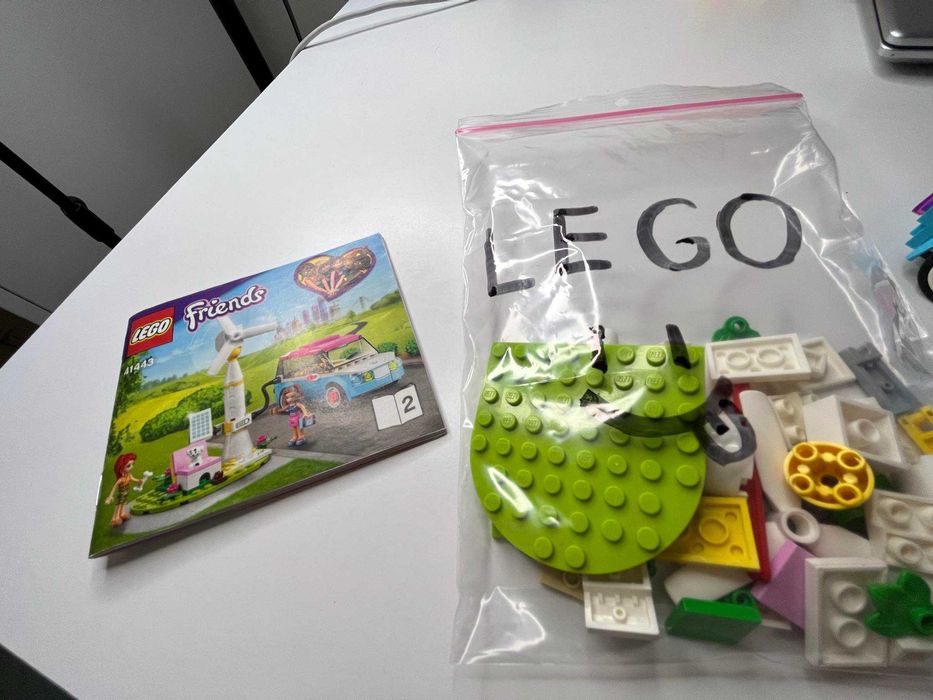 Lego Samochód elektryczny, wiatrak