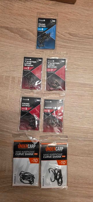 Haki, nash, undercarp dla Kacpra