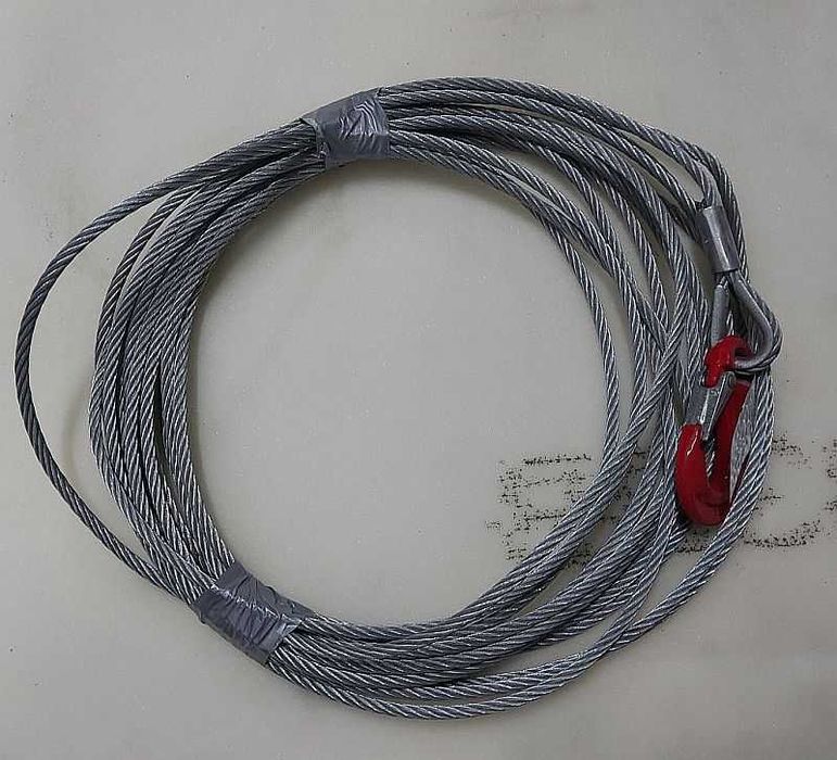 Lina stalowa do wciagarki przyciagarki wyciagarki ALKO 12,5m 7mm NOWA