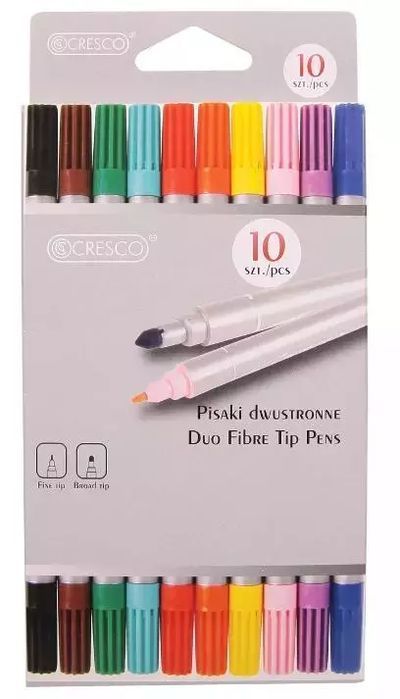Pisaki Dwustronne 10 Kolorów. Nowy Produkt