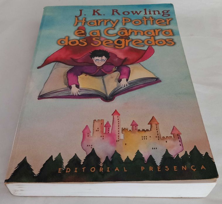 1a Edição (2000) Livro Harry Potter e a Câmara dos Segredos de J.K. Rowling [RARO] Portes e Registo Incluídos