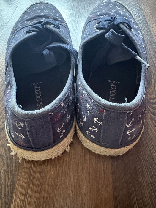 Buty - trampki z elementem espadryli - letni cud! 41