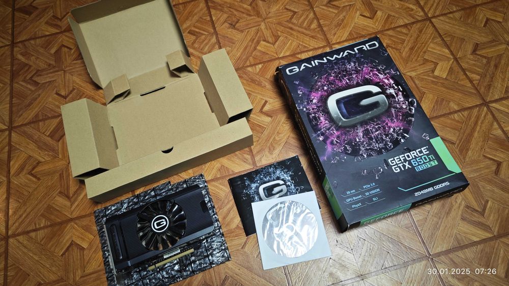 Игровая  Nvidia GTX 650ti BOOST 2GB