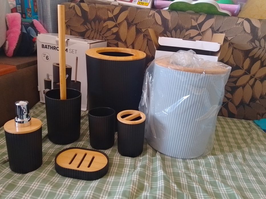 Набір аксесуарів для ванної кімнати 6шт