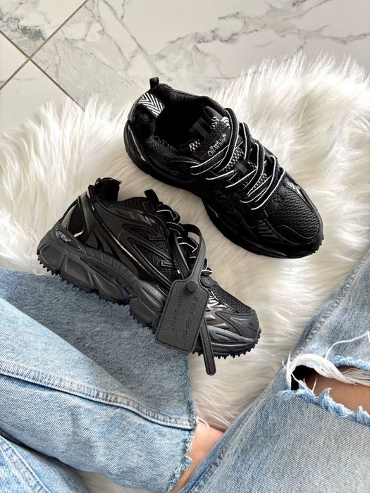 Кросівки Off-White Be right Back Black чорні офвайт бірайт бек офіс НОВІ 37-45 БЕЗ ПЕРЕДПЛАТ ЗІПТАЙ