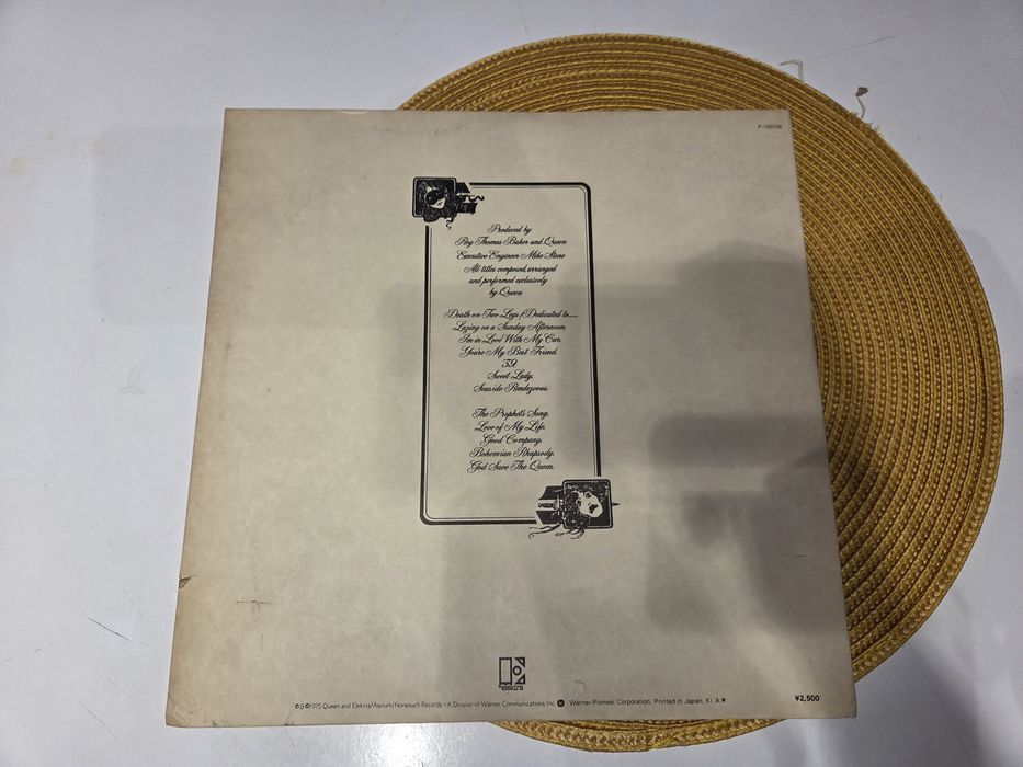 Queen - A night at the opera Japan winyl lp