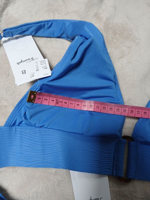 Niebieski strój kąpielowy Triumph 38B 75B summer dune p