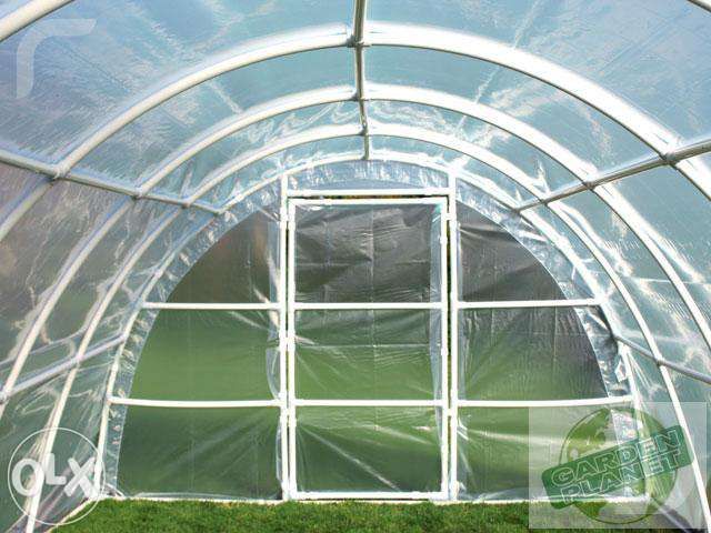 Tunel foliowy 3x6 z drzwiami, szklarnia PCV   Producent.