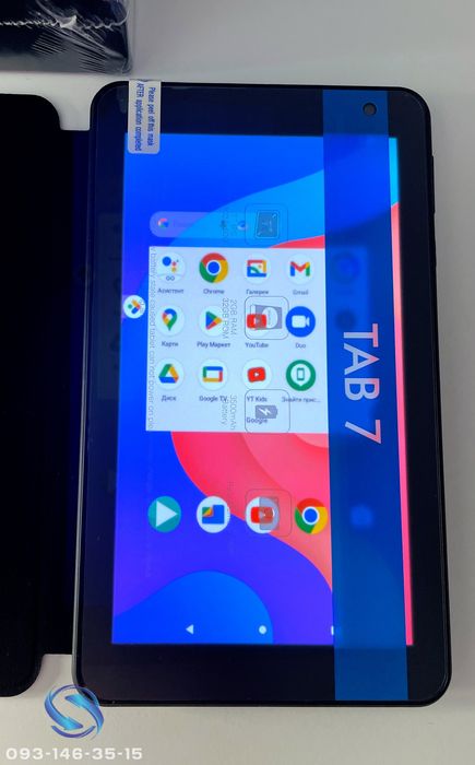 Планшет Pritom P7 Android 13 без сім для дітей дитячий новий фільм