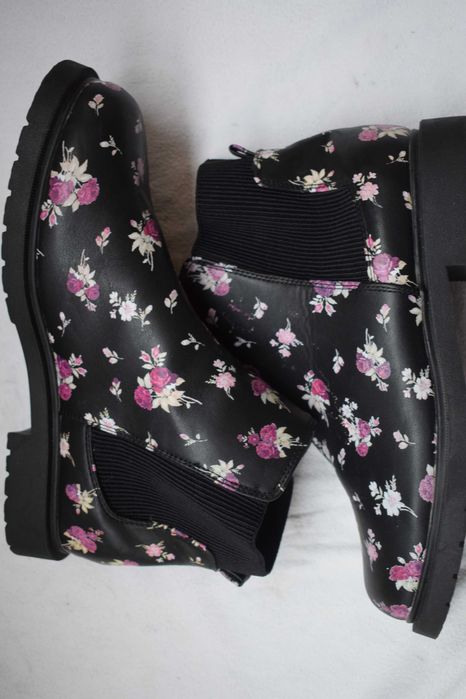 ботинки челси ботильоны на широкую Simply be р. 8 E 27.8 см