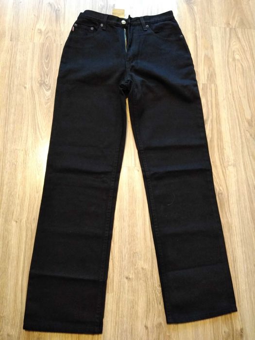 Spodnie męskie BUGJO długie czarne W31 Nowe