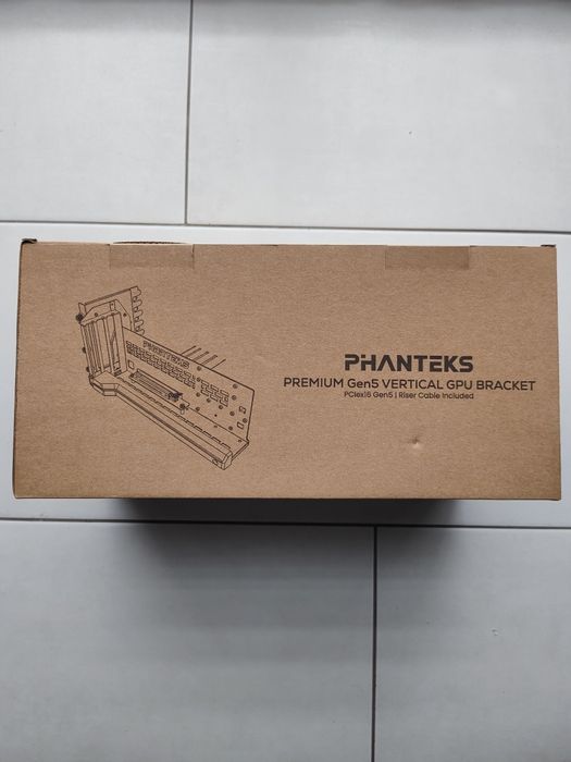 Вертикальний кронштейн Phanteks Premium Gen5 DRGB (PH-PGPUKT5.0_DWT01)