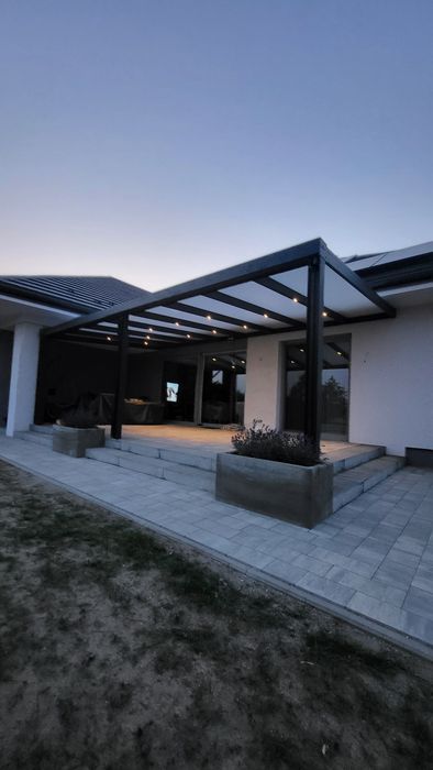 Zadaszenie tarasu aluminiowe – na wymiar | Montaż | Lubelskie