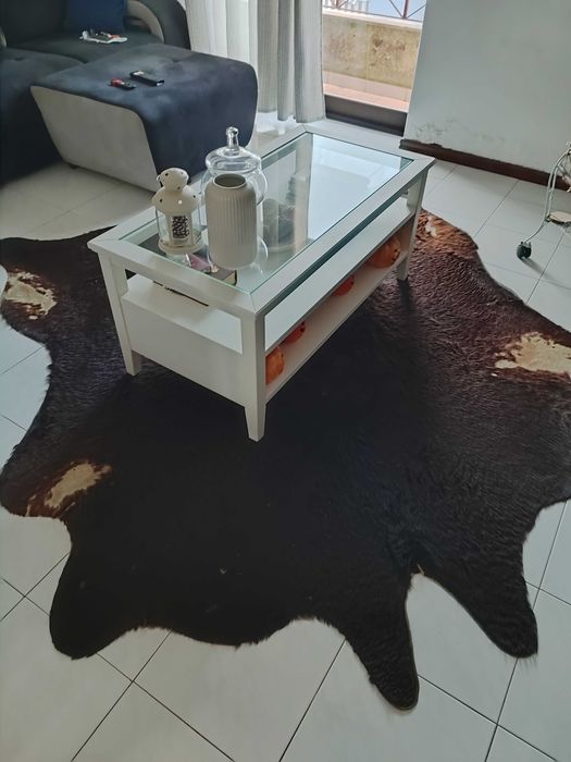 Carpete de pele genuína