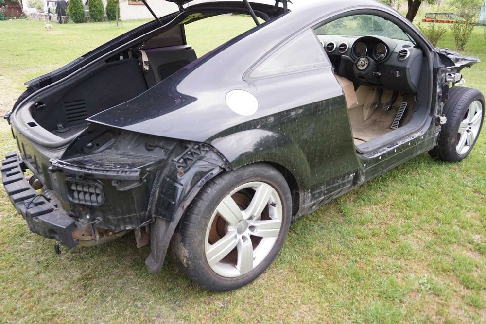 Audi TT 8J mk2 Coupe szkielet błotnik lewy prawy tył tylny buda zawieszenie Całość LY9B*