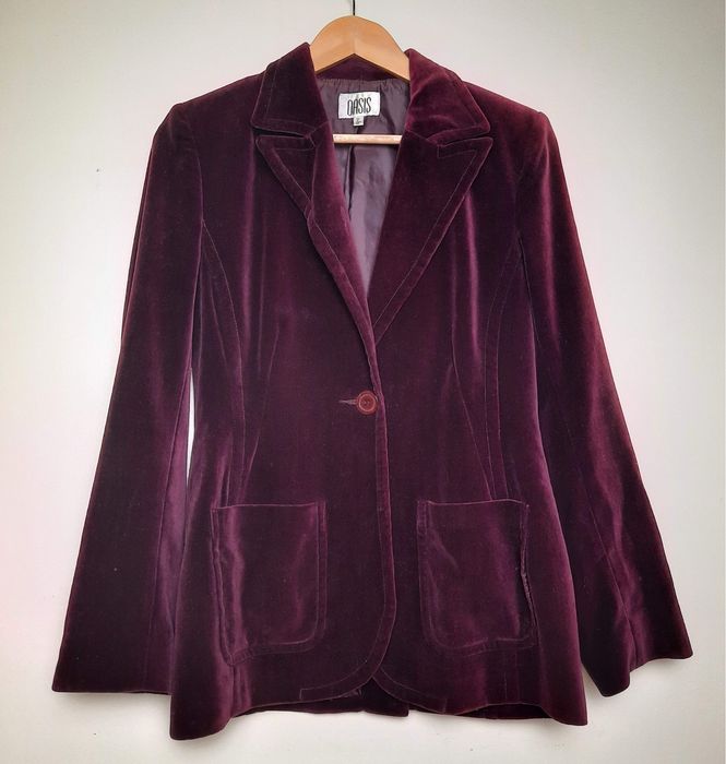 Blazer de veludo vintage