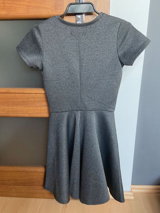 Srebrna sukienka Sinsay